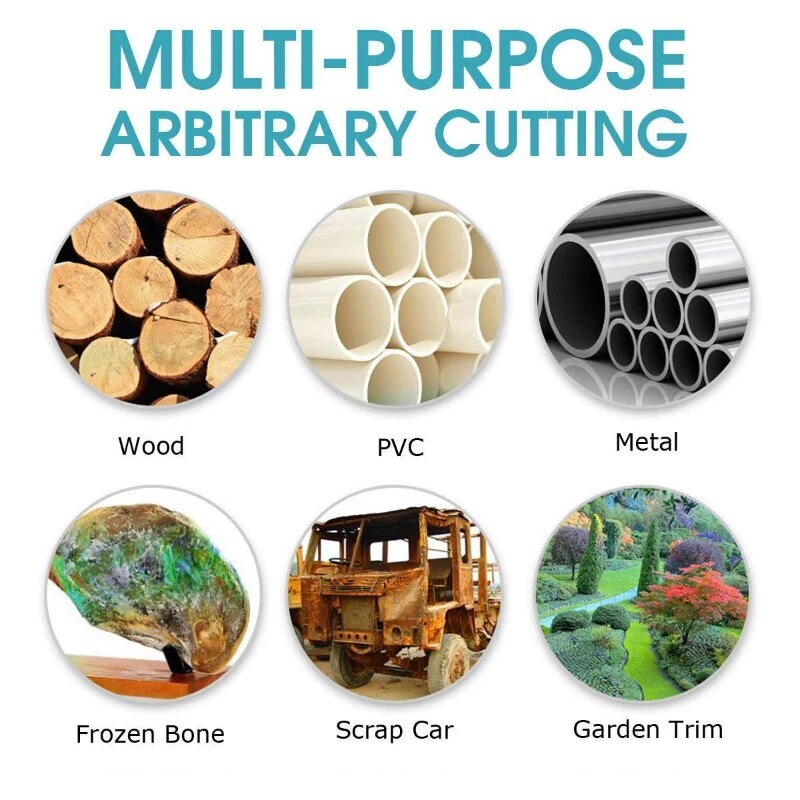 3000RPM Cordless Reciprocating Saw Chainsaw Wood Cutting for Makita 18V Battery - Image 4 of 4