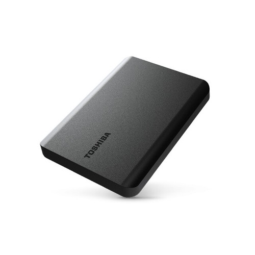 2TB Toshiba Canvio Basics USB3.2 External Hard Drive - Black - Afbeelding 4 van 5
