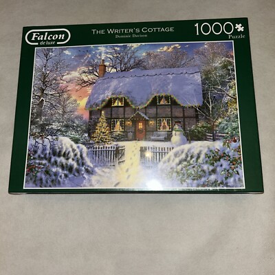 Falcon De Luxe The Writer’s Cottage - Dominic Davidson 1000 Piece ...