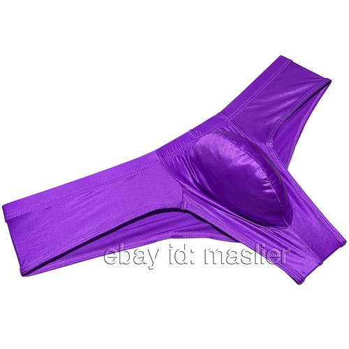Calzoncillos boxer de seda satén para hombre ropa interior bolsa mejora bikini brasileño lencería - Imagen 41 de 51