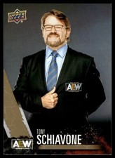 2021 Upper Deck Wrestling AEW Tony Schiavone #79 Gold Crew