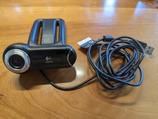 Logitech QuickCam Pro 9000 Webcam V-UBM46 USB Camera With Mic Carl Zeiss 2MP