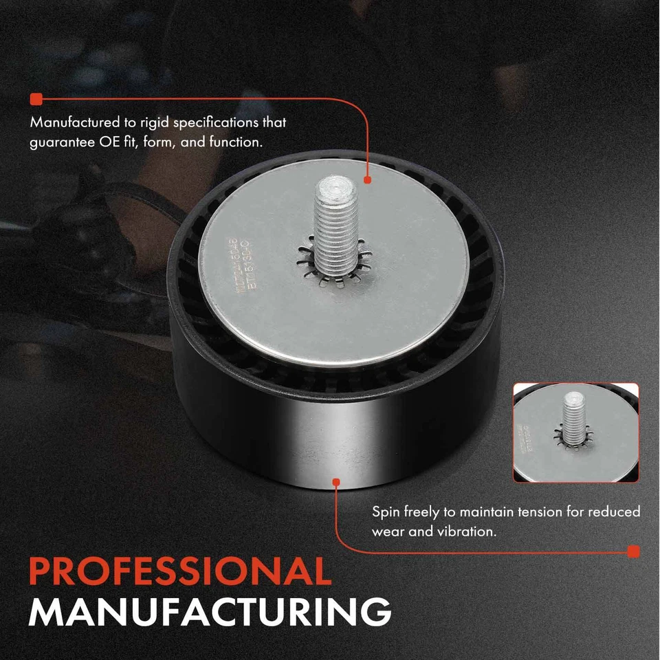 Polea loca correa inferior para BMW F10 535i 640i Gran Coupé 740i 740Li xDrive X5 X6 Foto 4 de 4