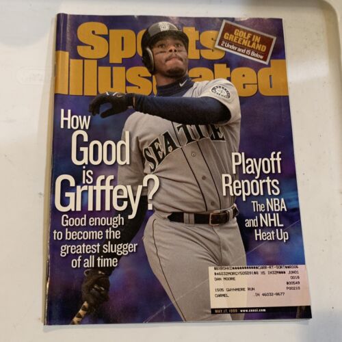 SI: Sports Illustrated 17 de mayo de 1999 Ken Griffey Jr., béisbol, Marineros de Seattle - Imagen 1 de 1