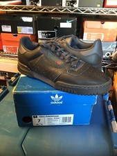 adidas Yeezy Powerphase Calabasas Black Men 7 Women 8.5 CG6420