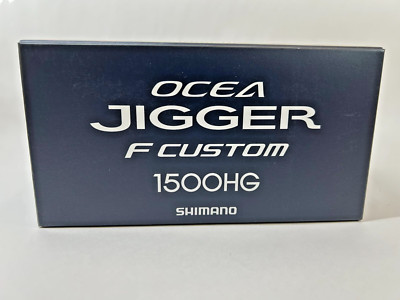 19オシアジガー OCEA JIGGER F CUSTOM 1500HG Shimano 19 OCEA JIGGER F Custom 1500HG 6.4 RH Casting Reel New in