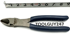 Snap On Tools Power Blue Soft Grip 8 High-leverage Diagonal Cutter 388acf Mb Snap On Tools Power Blue Soft Grip 8 High-leverage Diagonal Cutter 388acf Mb