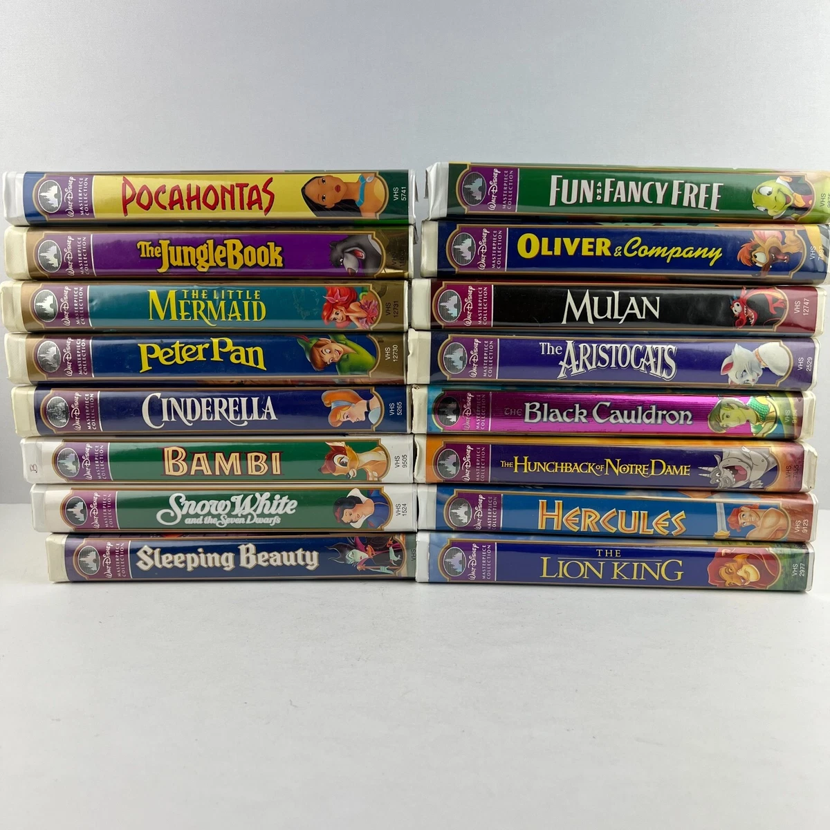 36 Disney Movies vhs format