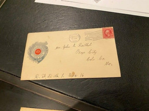 ANTHONY & KUHN Brewery St. Louis, MO Missouri  1910 Pre Prohibition Envelope
