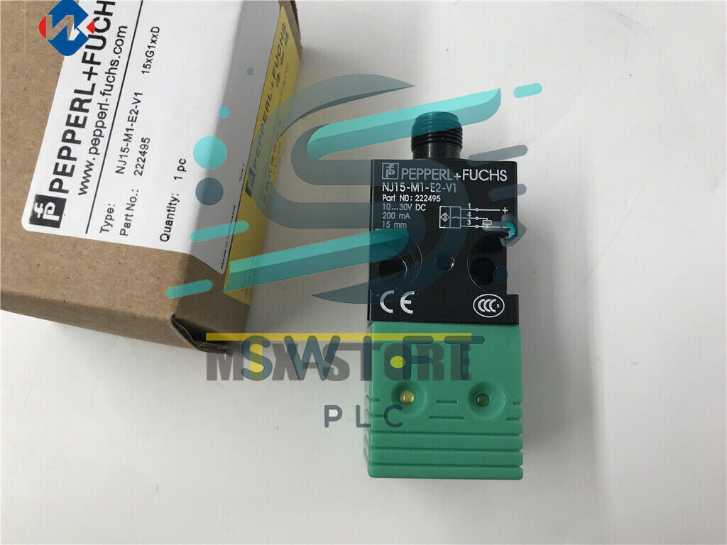 per 1PZ Nuovo Sensore Induttore Pepperl+ Fuchs NJ15 M1 E2 V1 per 1PZ Nuovo Sensore Induttore Pepperl+ Fuchs NJ15 M1 E2 V1