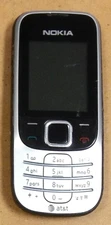 Nokia Classic 2330 - Black and Silver ( AT&T ) Cellular Phone