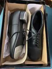 Theatricals Footwear Tap Shoes Womens Size 7.5 Black NIB