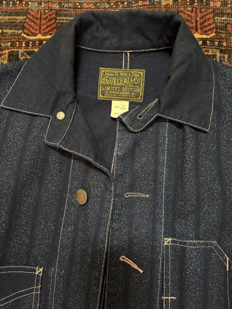RRL Double RL Ralph Lauren Limited Edition Indigo Shop Coat RRL Double RL Ralph Lauren Limited Edition Indigo Shop Coat