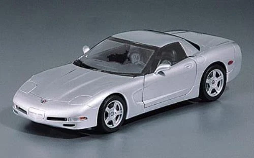 1:18 UT Models Chevy Corvette C5 HT (Z06, FRC) ('99) black, red, silver - Image 3 of 3