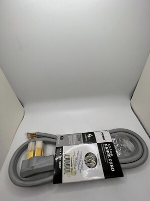 PRIME RD821014J Gray 4-Ft. 40Amp 3-Wire Range Cord 120/250V Gray