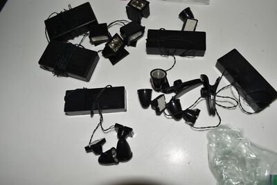 Lemax Spooky Town Figures- LOT OF 10+ VILLAGE SPOTLIGHTS   (XJN33)