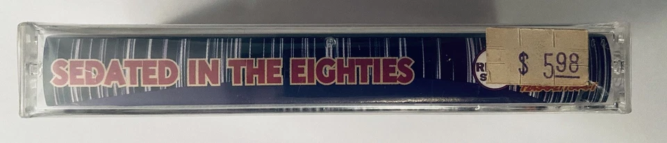 Sedated in the Eighties Cassette Tape Compilation New Wave Punk Ramones Fixx NOS - Image 3 of 3