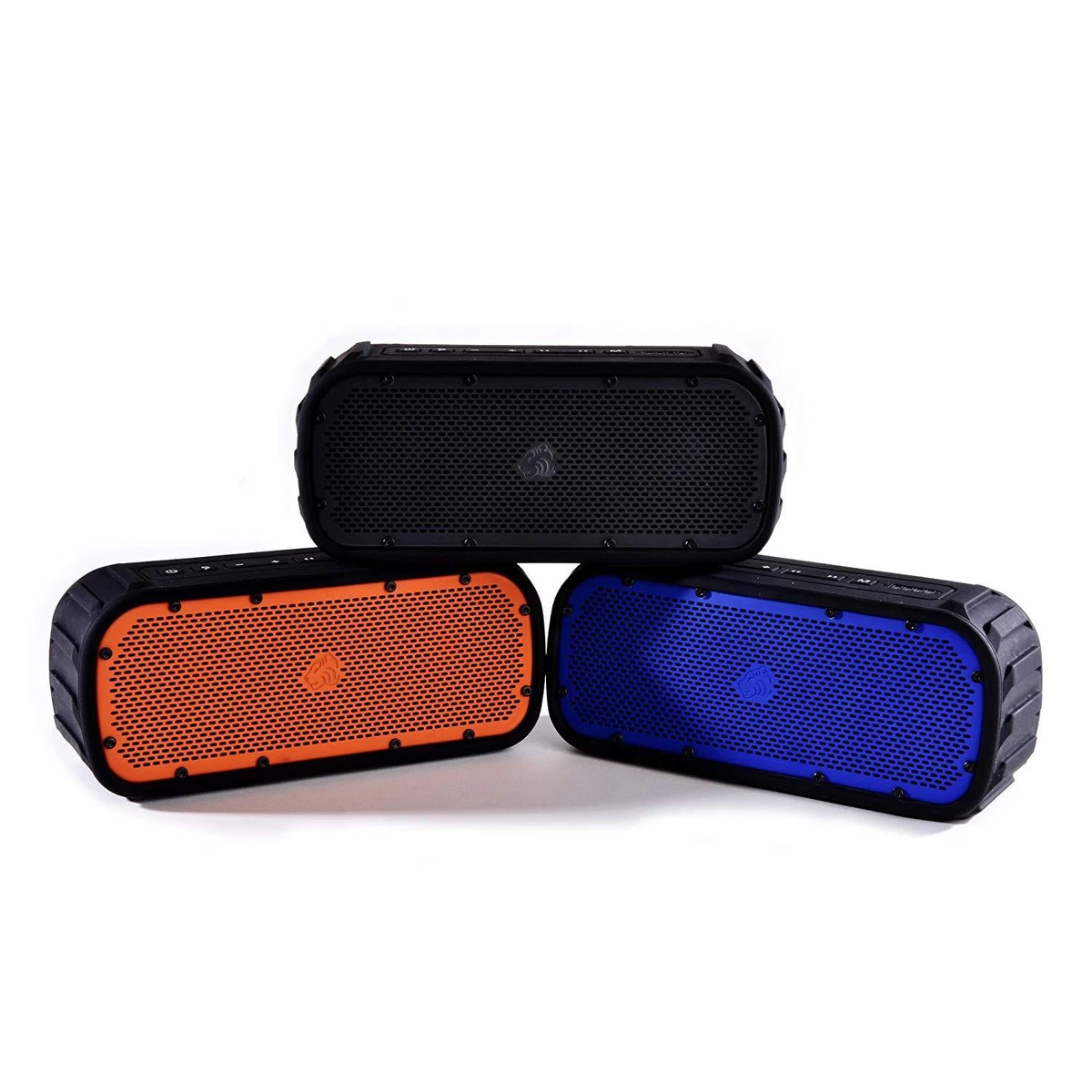 TimoLabs Corbett I S 2nd Gen Rugged and Water Proof Wireless Black Orange Blue