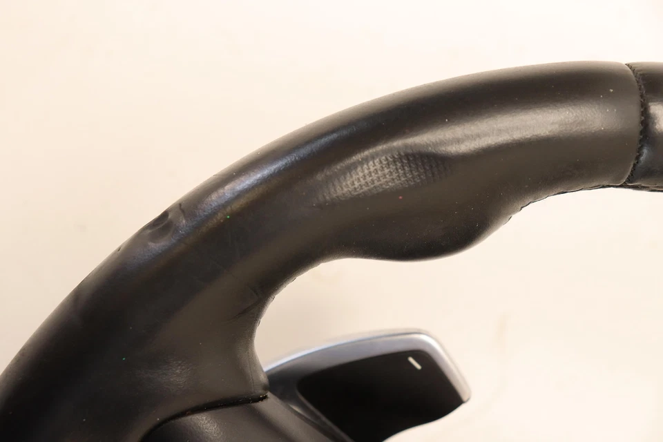 BMW 430I 2017-2020 volante conductor cuero negro con interruptor control OEM Foto 4 de 4