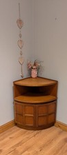 Retro Mid Century Nathan Corner Unit Cabinet Cupboard Sideboard Teak Vintage