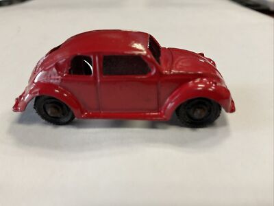 TOOTSIE Vintage RED VW Beetle Bug, RARE, MINT 