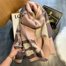 Long Scarf Imitate Cashmere Shawl Star 190x65cm