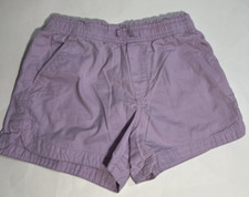Gap Kids Girls Woven Shorts Sz L 10/12 Orchid Bloom Lavendar Lightweight Classic