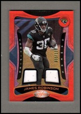 2021 Certified Certified Gamers Jersey Mirror Orange #7 James Robinson /125