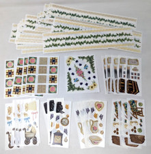 Creative Memories Heirloom Floral Ivy Vintage Scrapbook Stickers 62 Lot DW22