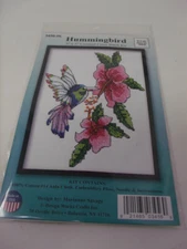 Design Works HUMMINGBIRD Counted Cross Stitch Kit 5" x 7"
