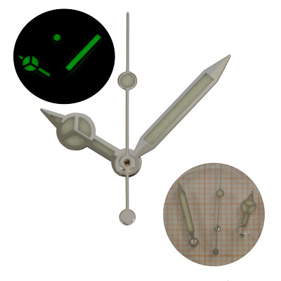 Zeigersatz ETA 2824-2 Zeiger 8/12/12,5mm SLN C3X1 Mercedes Watch Hands AIGUILLES