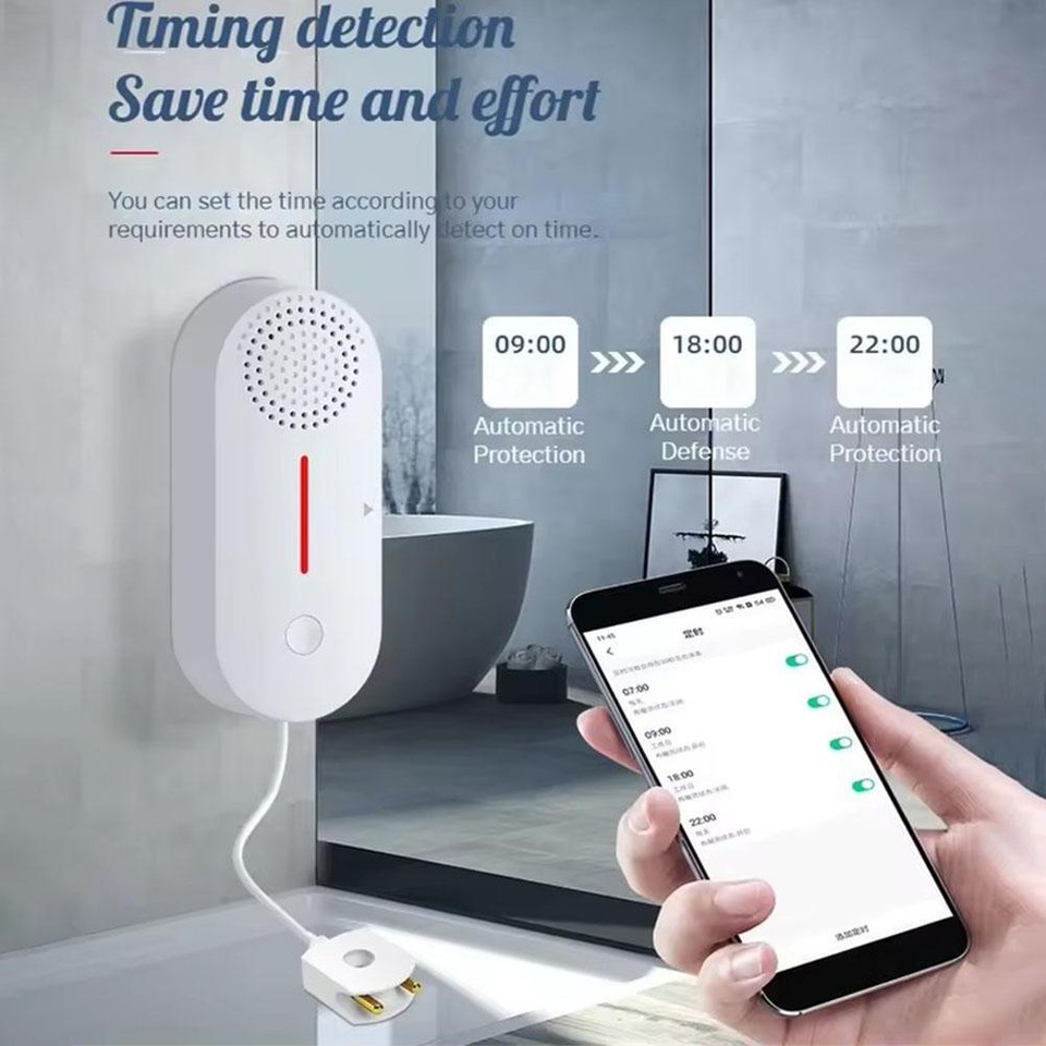 Water Level Alarm Wireless Tank Level Monitor 100db Sound Light Alarm