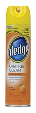 Pledge 72373 Fresh Orange Scent Furniture Polish Spray 9.7 oz. (Pack of 12)