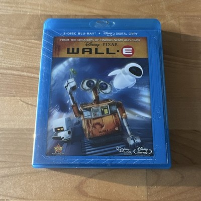WALL-E Blu-ray + Digital Copy 3-Disc 2008 G Disney Pixar Animation
