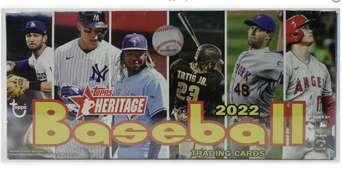 2022 Topps Heritage Factory Sealed Hobby Box! OHTANI-AUTOs?
