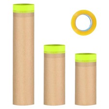 Tape and Drape, Paint Masking Paper, Masking Paper, 20" X 150feet Car Protect...