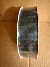 NEW 50 Yard Roll of Wired Dark Green Sheer Craft Ribbon