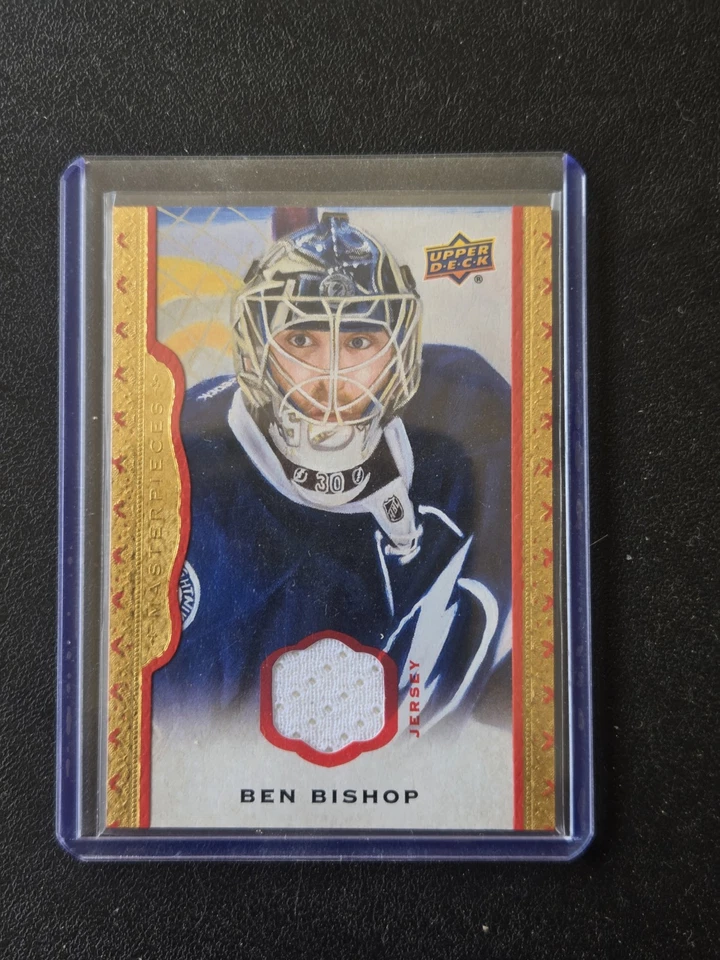 2014 Ben Bishop #39  Upper Deck Red Framed Jersey Memorabilia 10/85 Ben Bishop  - Image 2 of 3