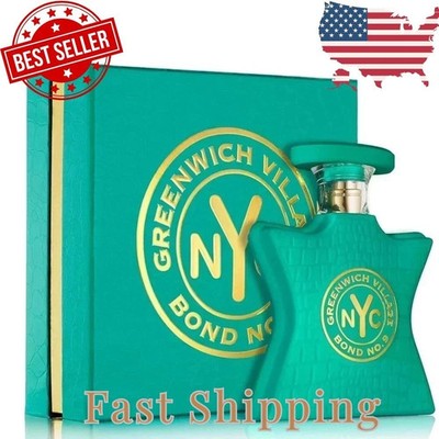 Bond No. 9 Greenwich Village EDP Unisex Parfum 3.3 Fl Oz 100ml Spray NEW IN BOX