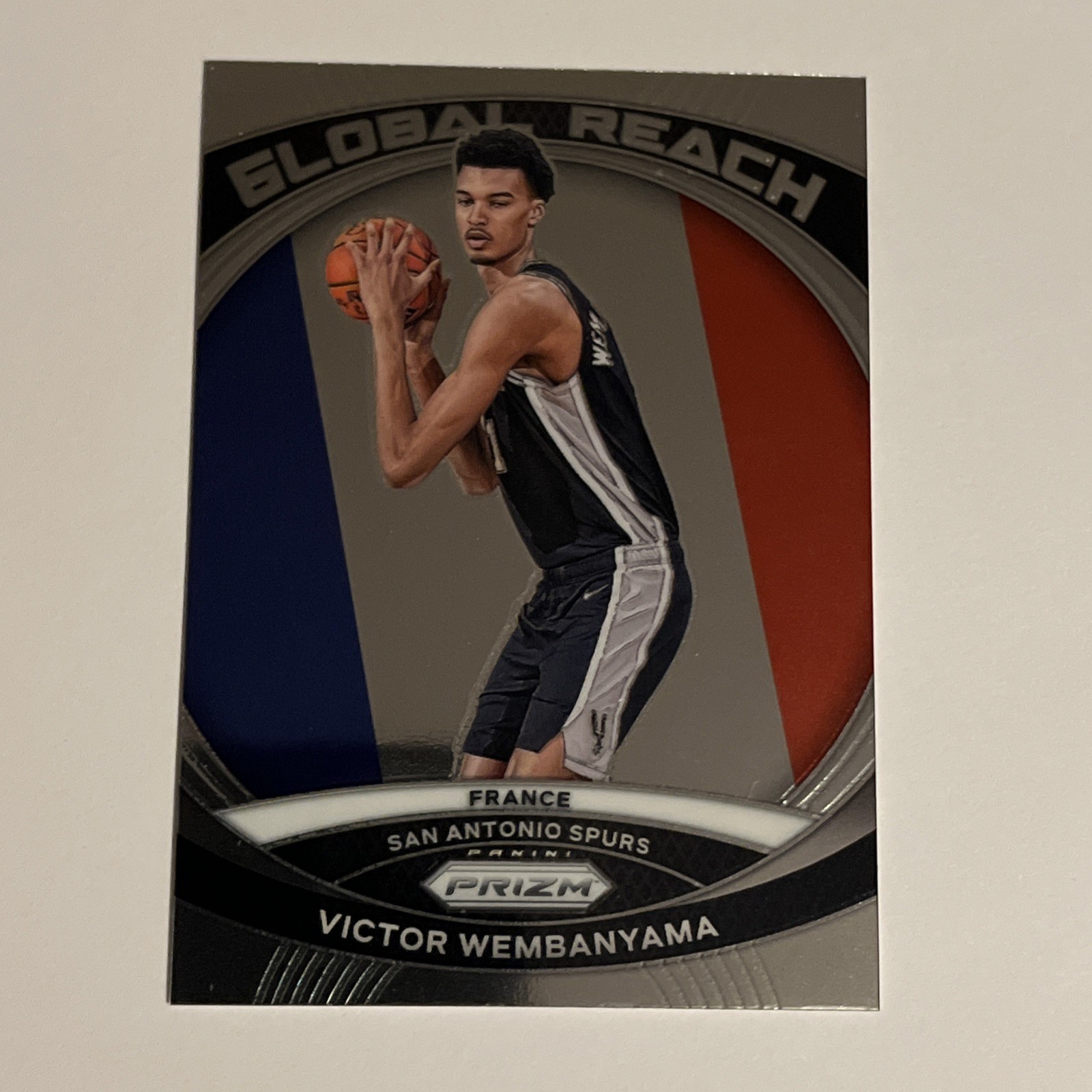 2023-24 Panini Prizm Global Reach Victor Wembanyama #2 Rookie RC Insert SP