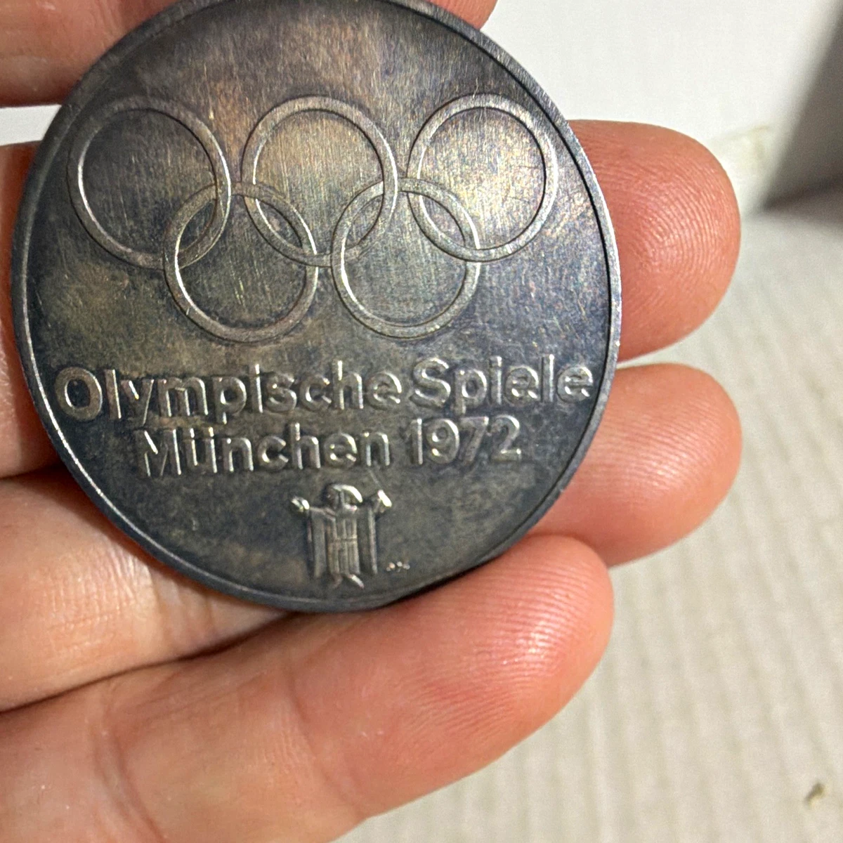 Silver Munich 1972 Event Olympics Fan Apparel & Souvenirs for sale