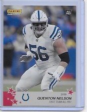 QUENTON NELSON 2019 Panini Instant NFL All Pro /74 #9 Indianapolis Colts