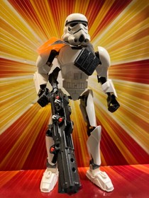 🔥 LEGO Disney STAR WARS STRORMTROOPER COMMANDER 75531 9.6" 24.5cm 💯% COMPLETE
