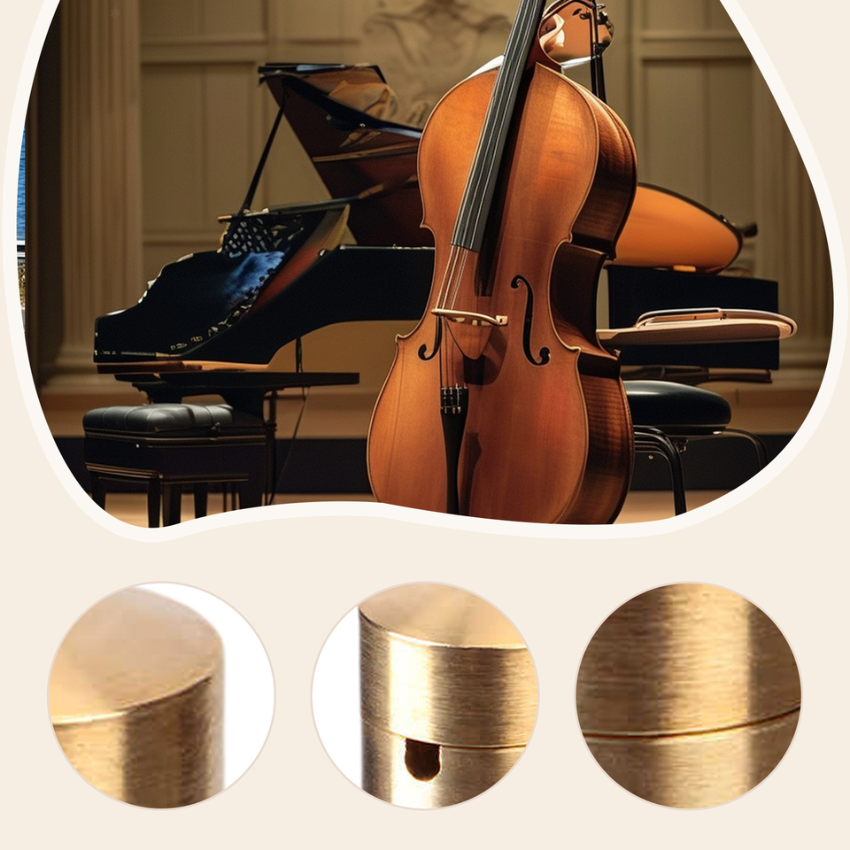 Cello Window Violon Cello Wolfs Tone Eliminate Mini Portable Brass Violon Cello ...