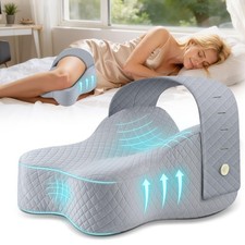 Knee Pillow for Side Sleepers Hip Pain Relief,Leg Pillow for Side Sleeping w/...