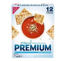 Premium Saltine Crackers, Family Size, 24 oz. FREE SHIPPING