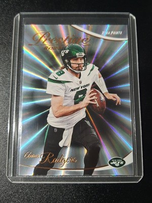 Aaron Rodgers - Prestige Football 2023 - New York Jets - Sunburst
