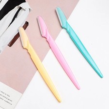Eyebrow Razor Shaver Blade Face Hair Trimmer Makeup Beauty Dermaplaning tool 3pc