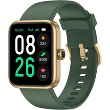 TYKOIT Smart Watch, Fitness Tracker with 45mm Touch Screen, Heart Rate Monito...