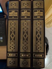 La Sacra Bibbia Saie 3 Libri Con Cofanetto Completa - 1980